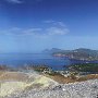 Blick auf die Äolischen Inseln, Vulcano